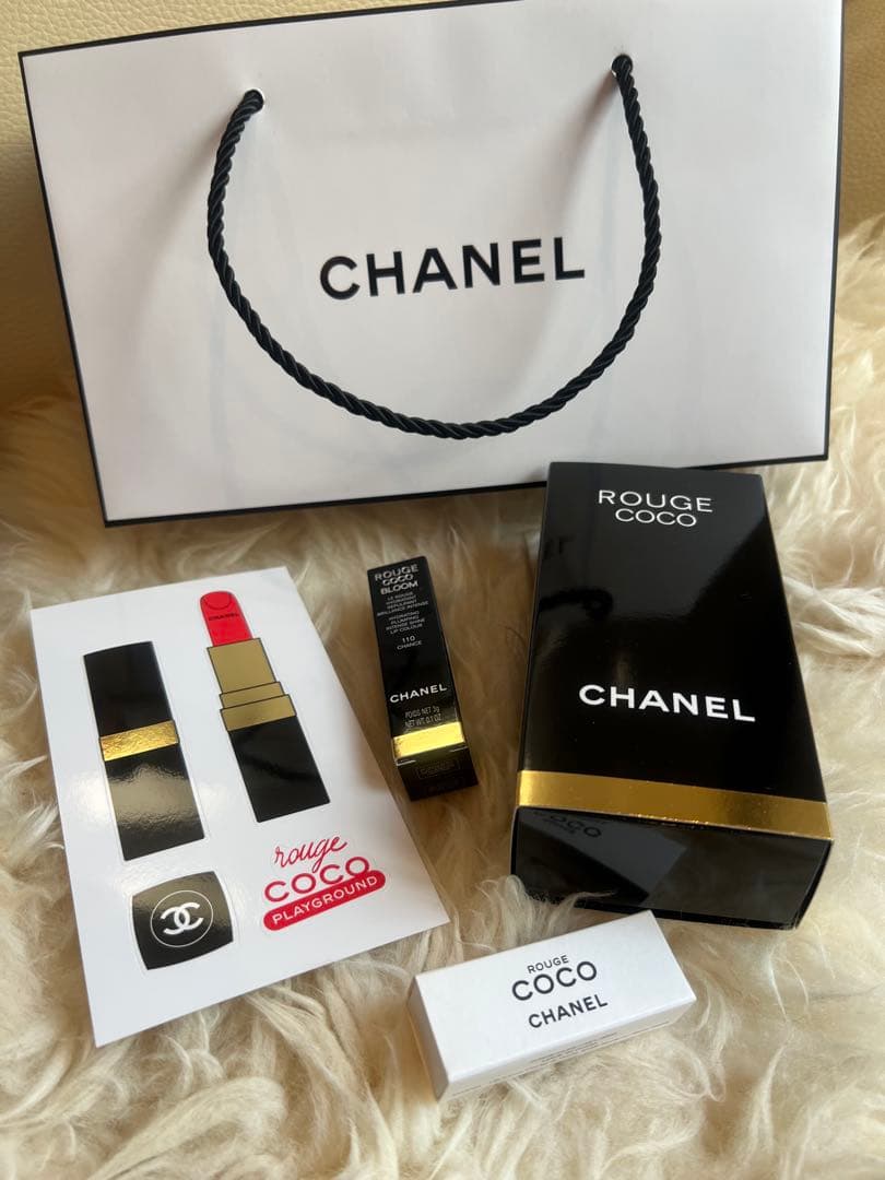 シャネルルージュココプレイグラウンド限定ポーチとリップ5点セット
