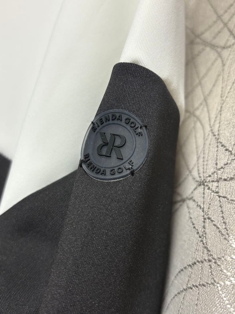 riendagolf リエンダゴルフ バイカラーロゴカットOPワンピース