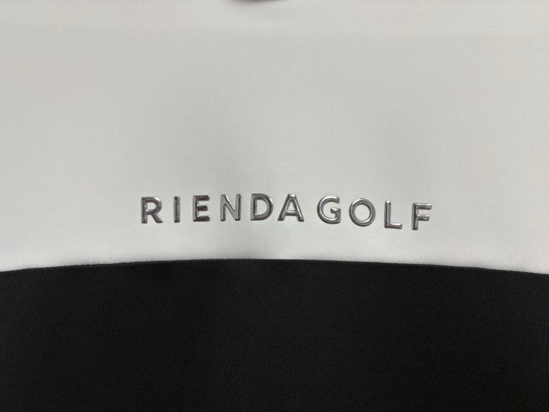 riendagolf リエンダゴルフ バイカラーロゴカットOPワンピース