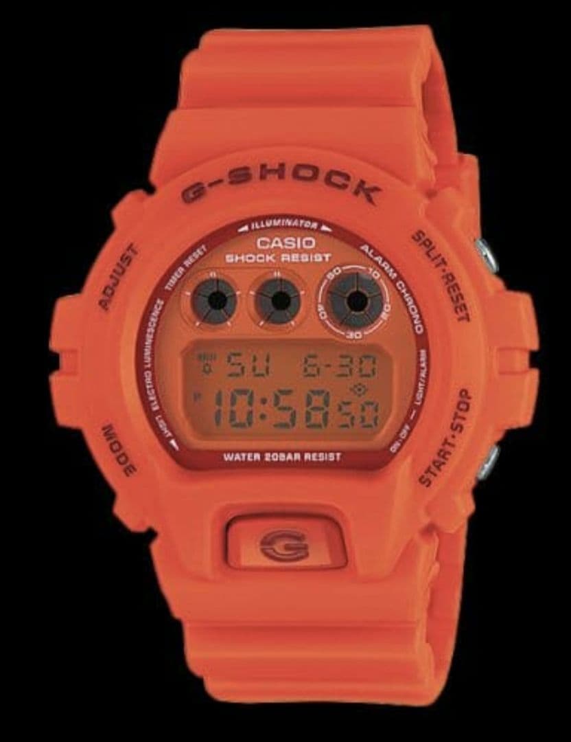 CASIO　G-ショック　DW-6900MM オレンジ