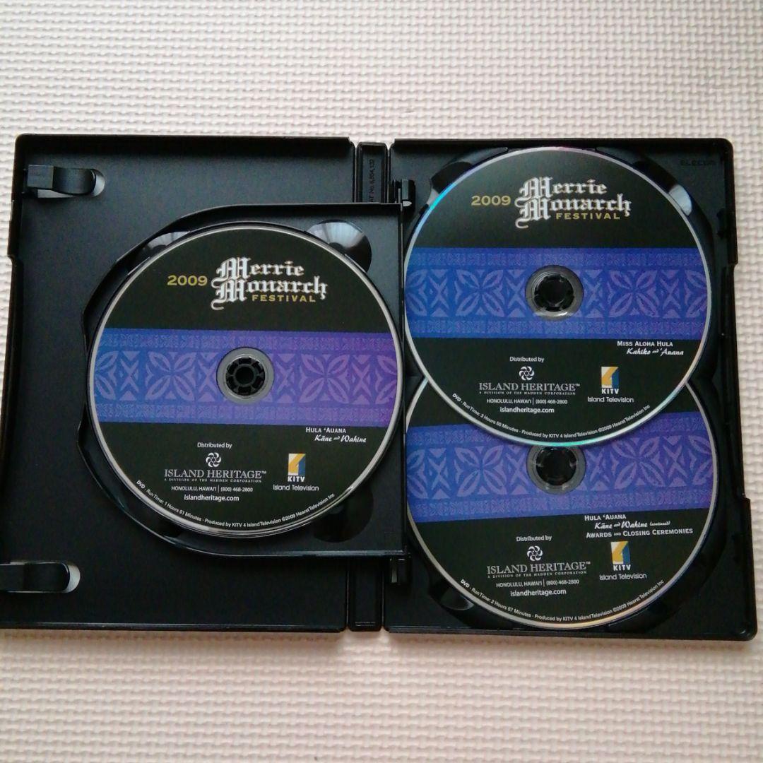 2009 Merrie Monarch FESTIVAL DVD ４枚組