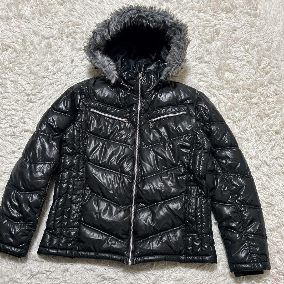 【2457】✨美品✨ 00s 【Archive】 y2k ファージャケット　光沢