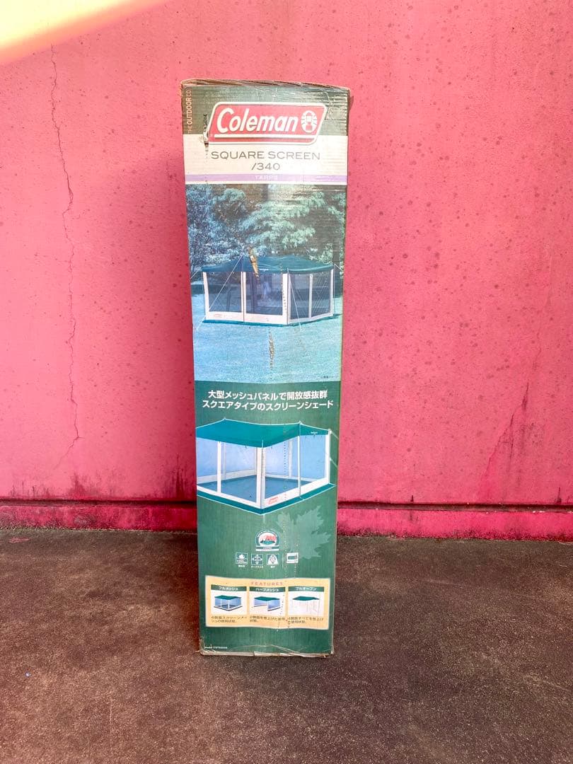 コールマン　スクエアスクリーン340 未使用