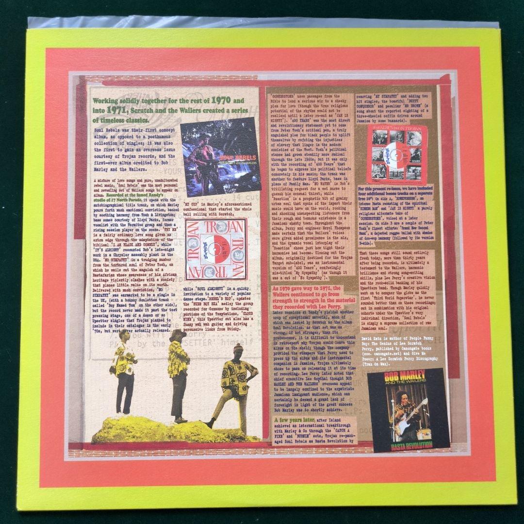 洋楽 BOB MARLEY and The WAILERS SOUL REBELS