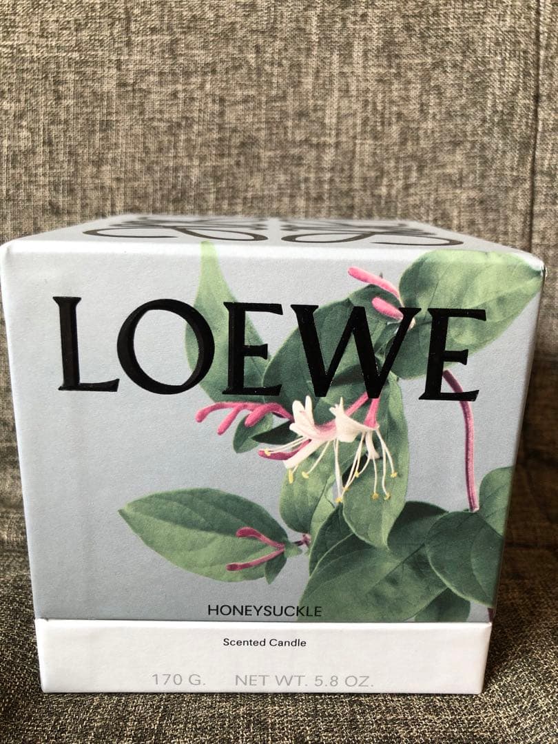 袋付き　LOEWE イエローキャンドル 170g