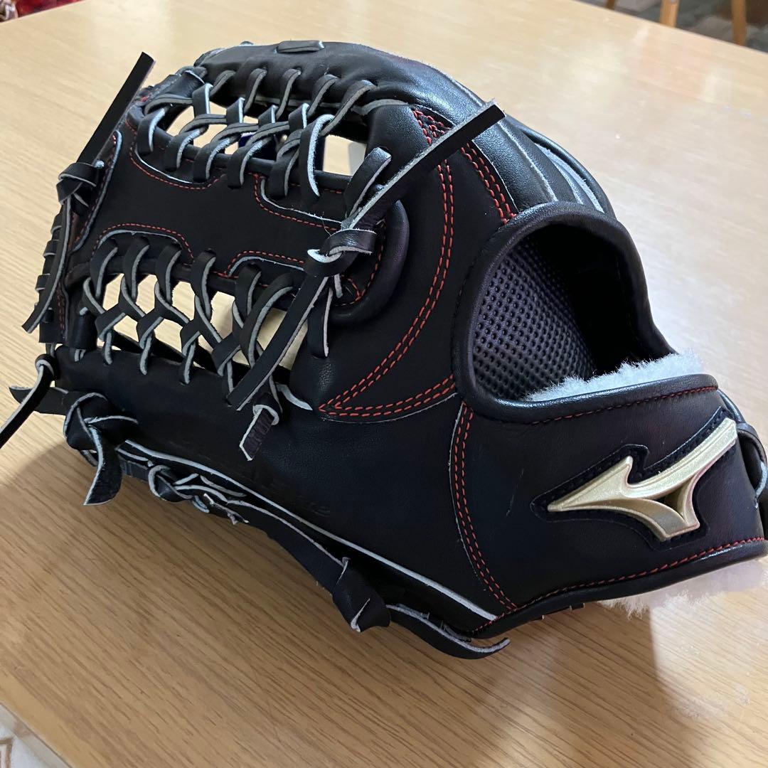 ミズノ H Selection 02+ 硬式グローブ 黒