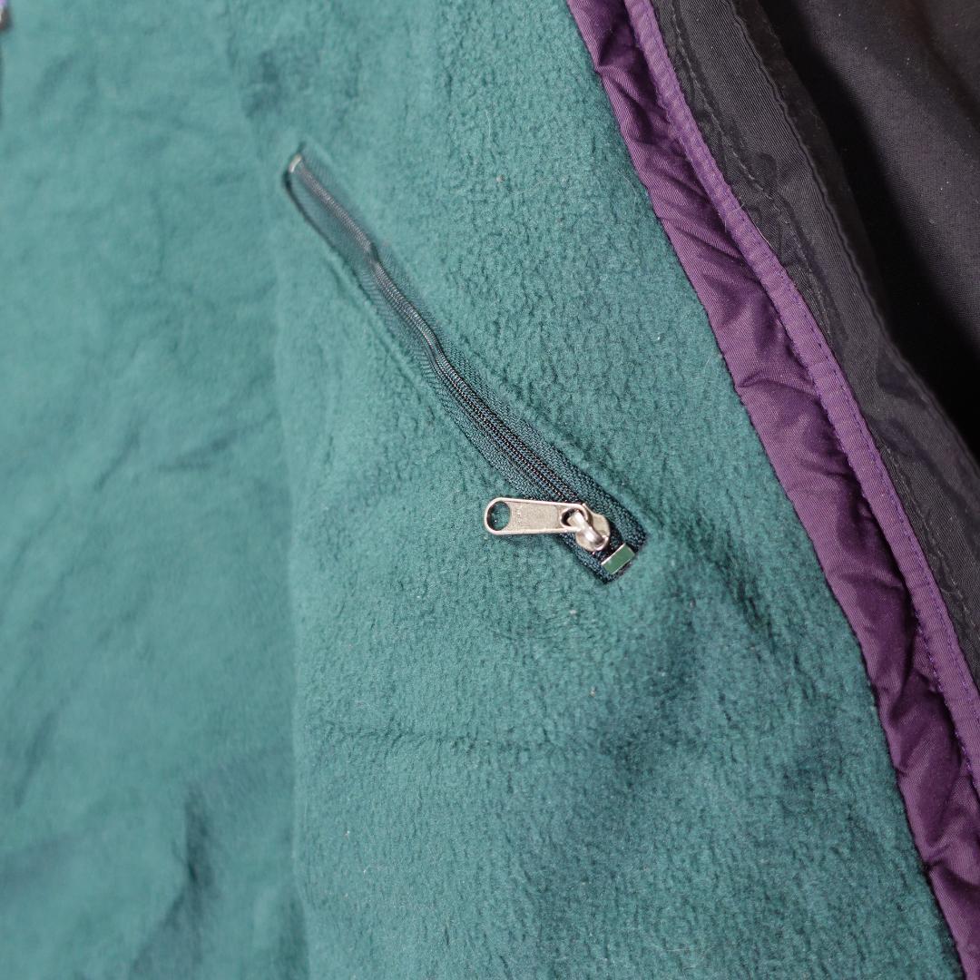 Patagonia シェルドシンチラ ジャケット ブラック グリーン XXL