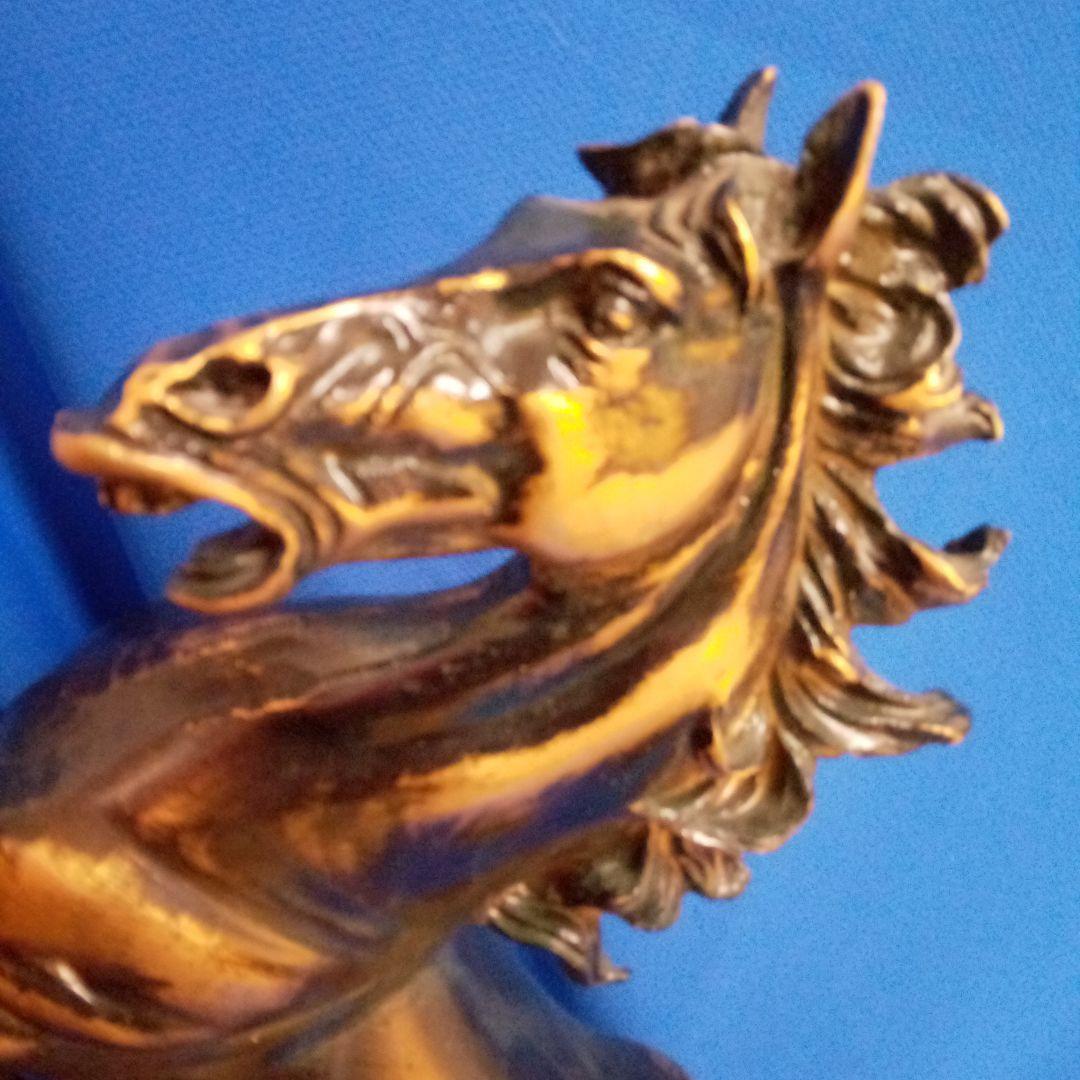 馬の置物　ブロンズ像　銅製　イタリア製　重量5.1kg