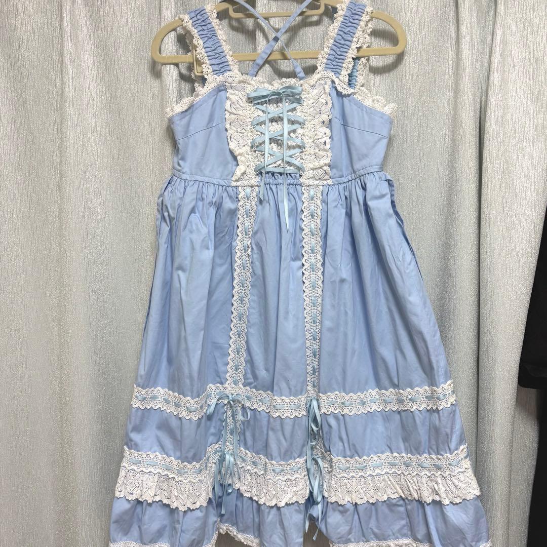 真*】様 BABY ベビードールJSK サックス