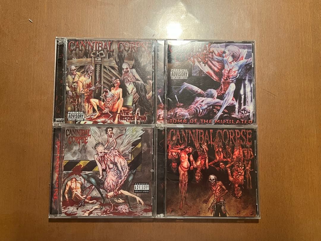 Cannibal Corpse CD4枚組