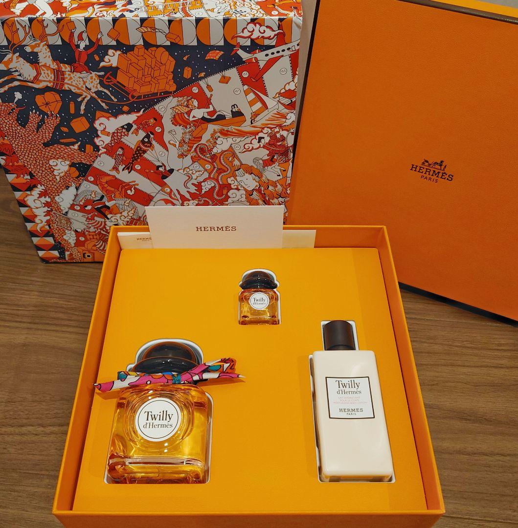 ツイリー ドゥ エルメス クリスマスコフレ キット ボディローション 限定