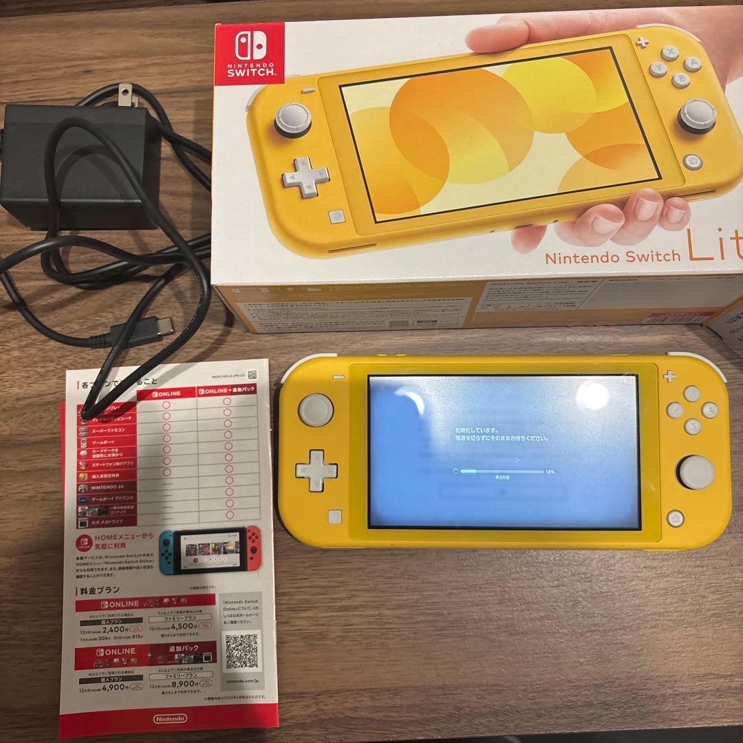 Switch lite 本体＋充電器