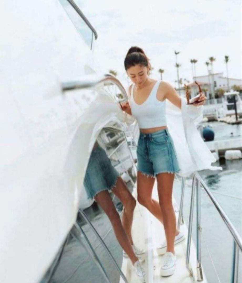 ヤヌーク yanuk sunny 野沢和香着用 ショートパンツ