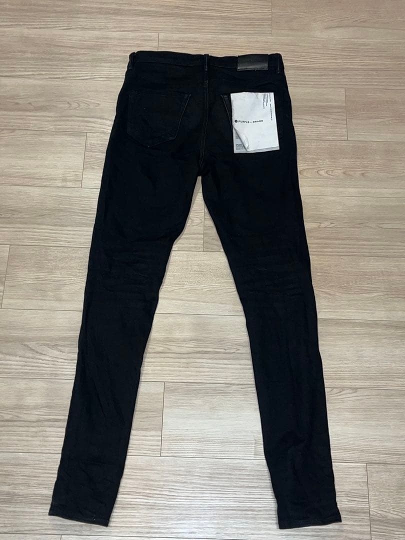 purple brand 28 ブラックスキニー