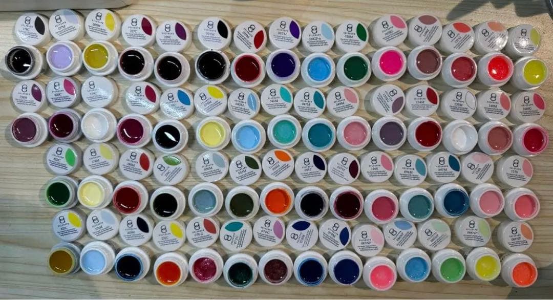 ジェルネイル 58個セット　【ジェルグラフ gelgraph】まとめ売り