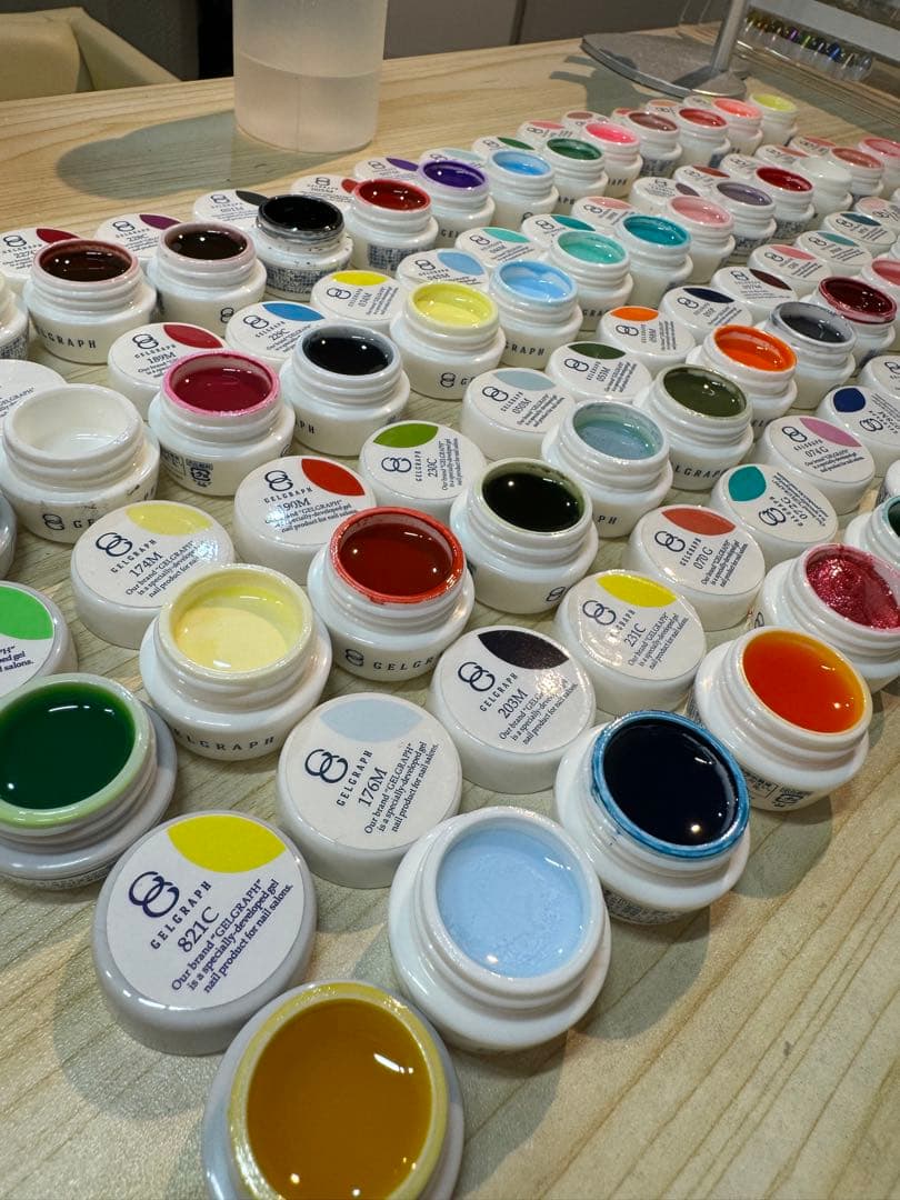 ジェルネイル 58個セット　【ジェルグラフ gelgraph】まとめ売り