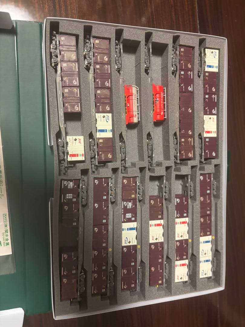 コキ12両セットテールライト付き