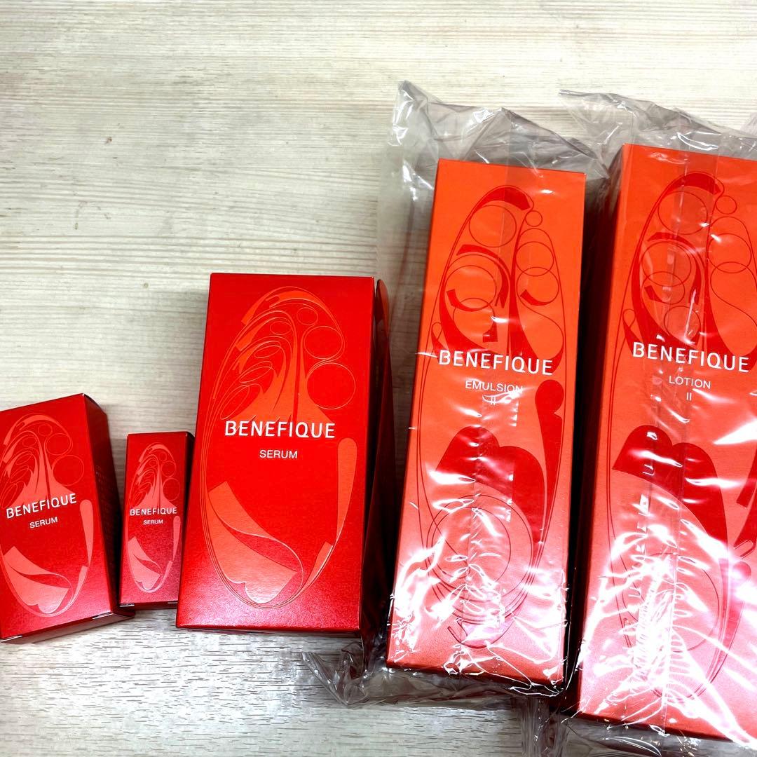 【未開封】BENEFIQUE ローションⅡエマルジョンⅡ セット