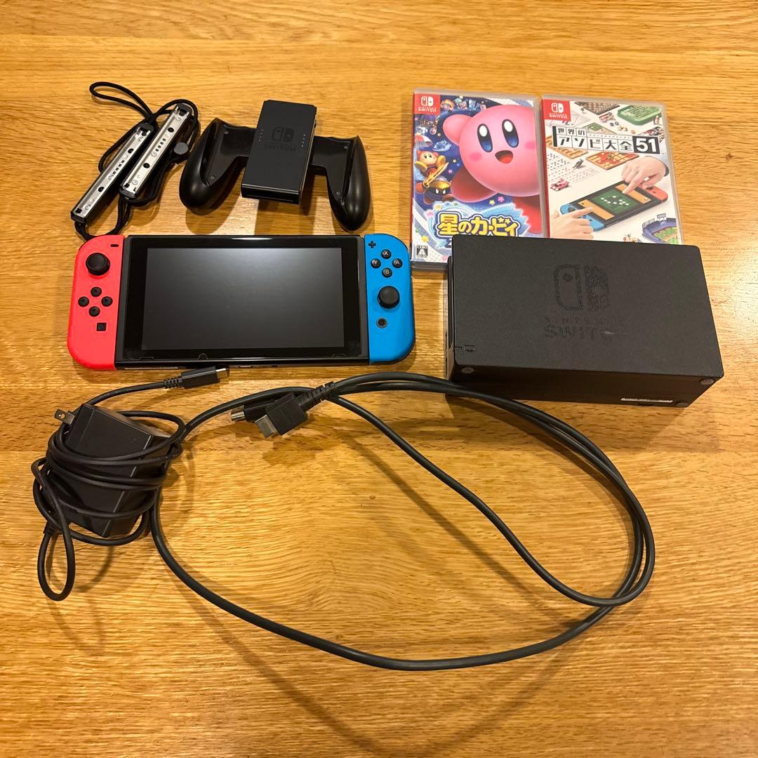 Nintendo Switch 本体 付属品付き ソフト付き