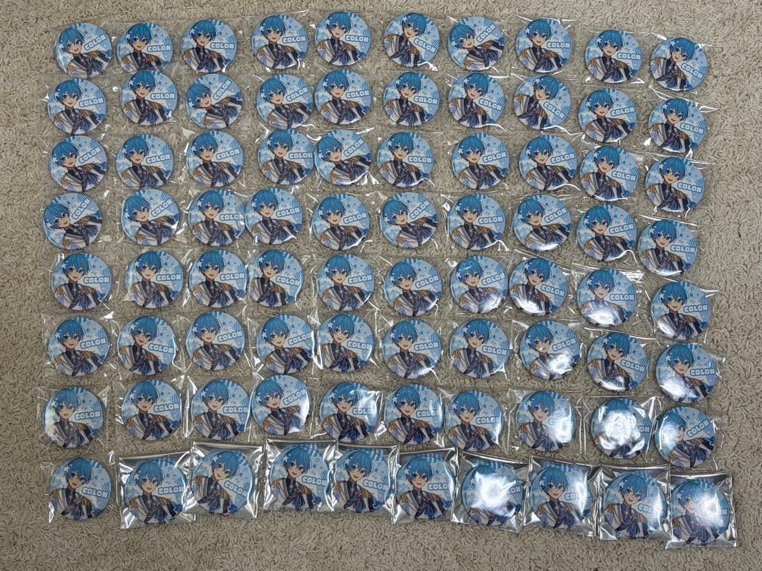 すとぷり ころん 缶バッジ 80個セット 2022 summer 等身 白衣装