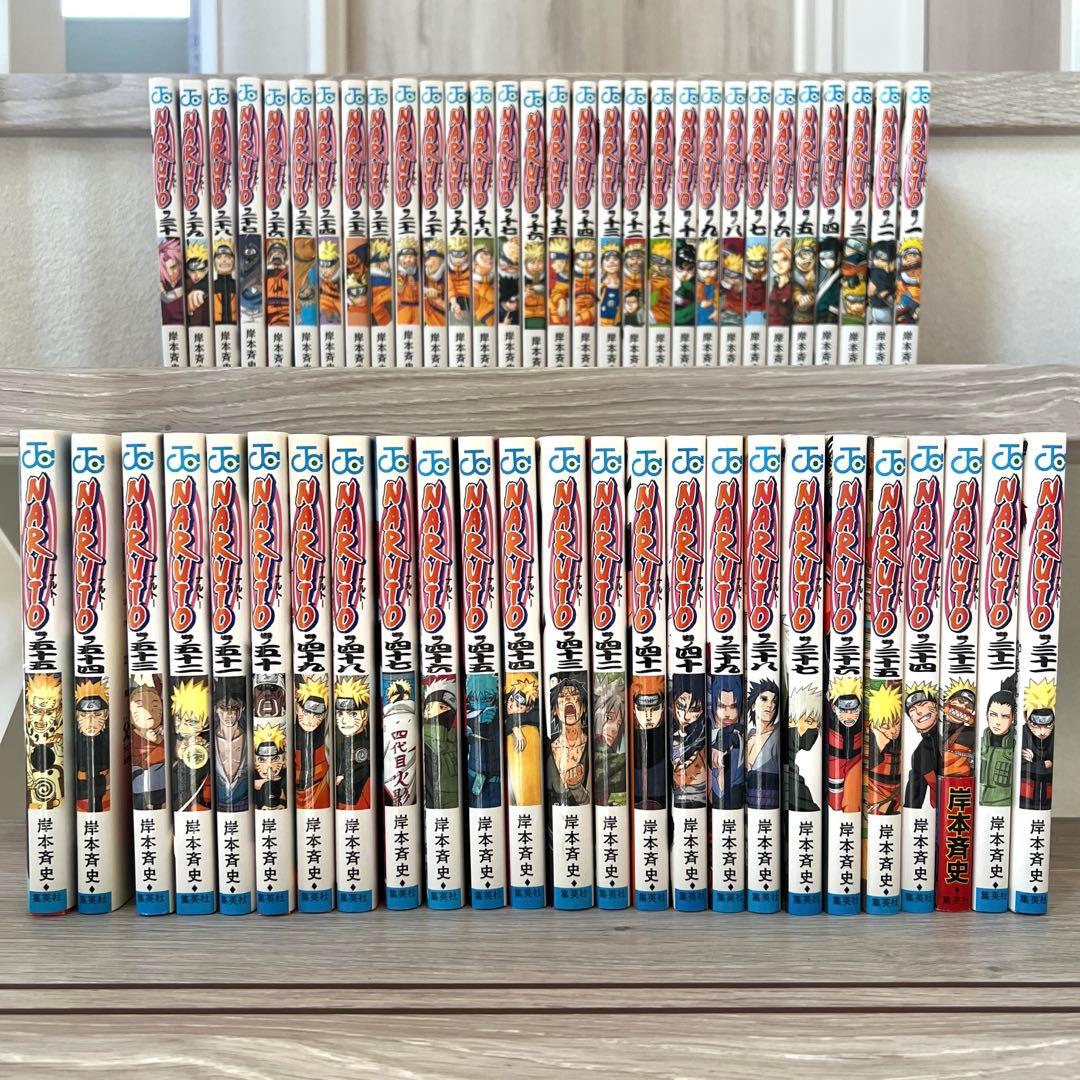 只今値下げ中 NARUTO 1から55巻セット 岸本斉史 バラ売も可
