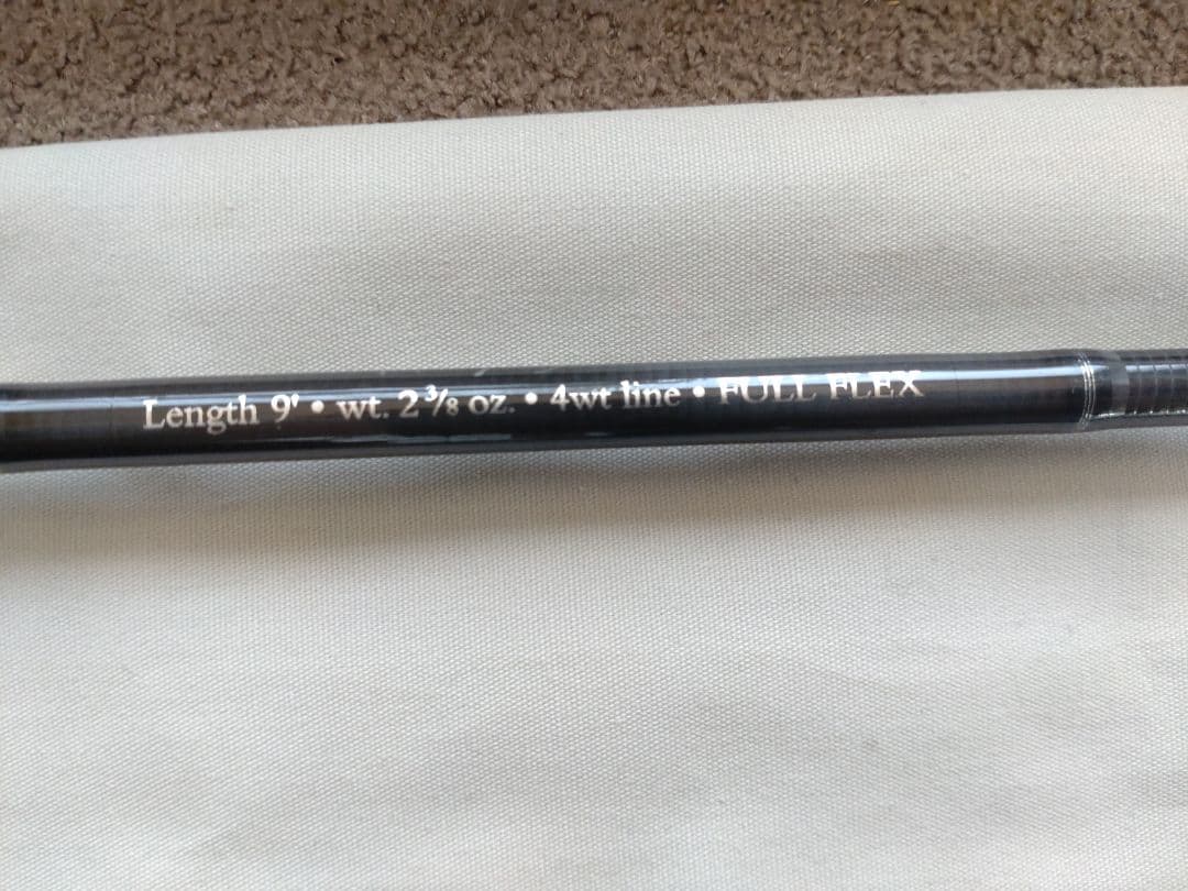 オービススーパーファインカーボン9ft #4