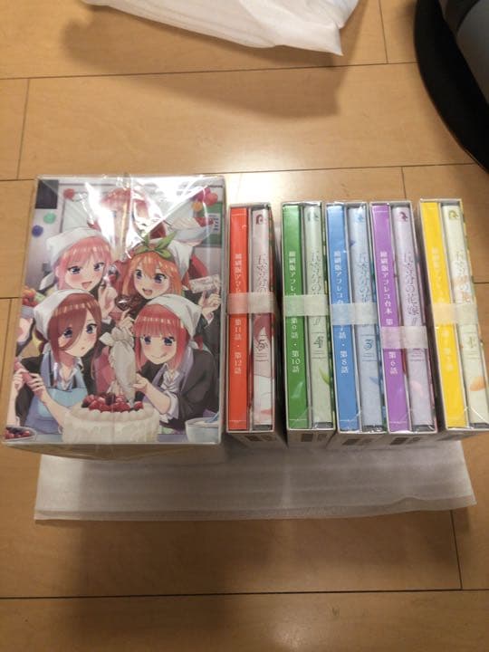 五等分の花嫁　1期　2期　Blu-ray 新品未開封品　特典　収納BOX