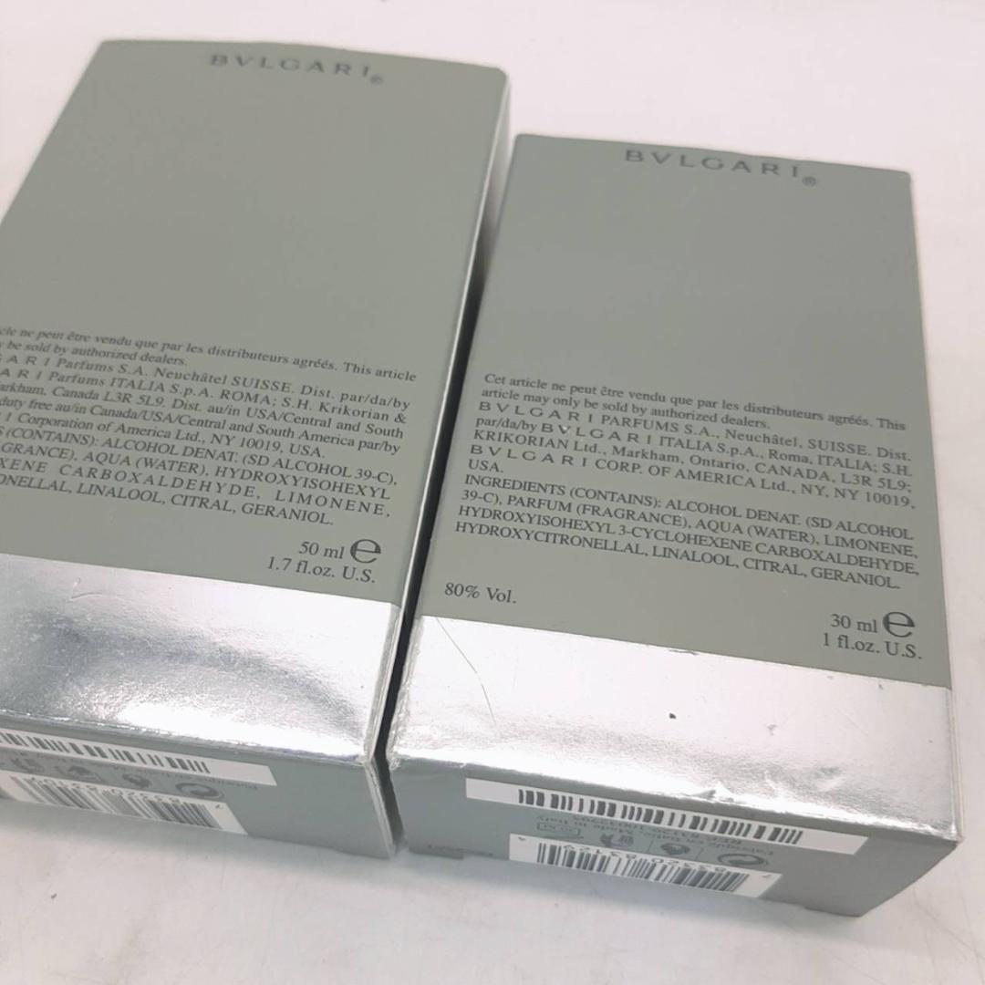未使用 BVLGARI ブルガリ プールオム 50ml 30ml セット