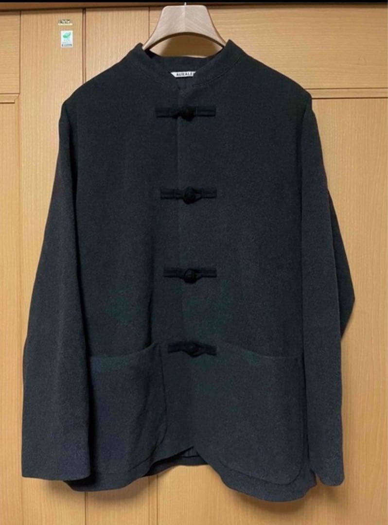 AURALEE スタイリスト私物 チャイナジャケット カシミア
