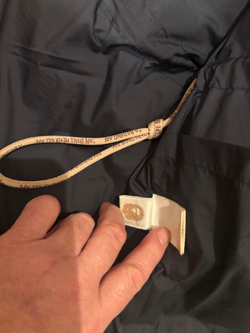 最安値！　エイプ　シープスキン　HERO キムタク着用