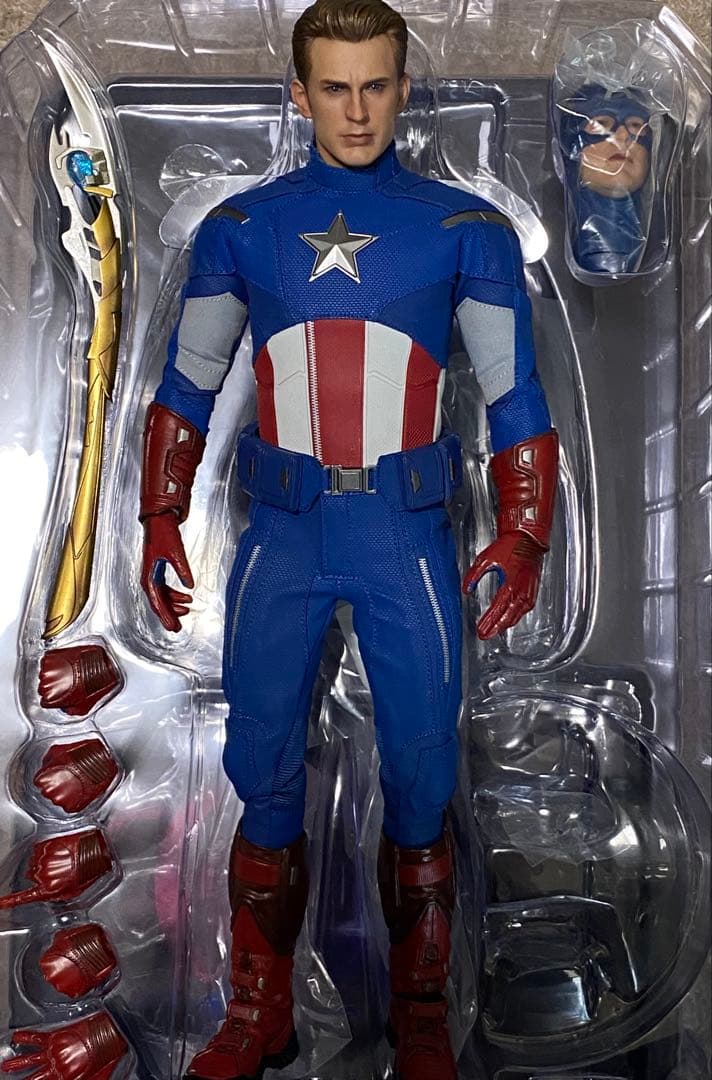 ホットトイズ ムービーマスターピース キャプテンアメリカ エンドゲーム 2012
