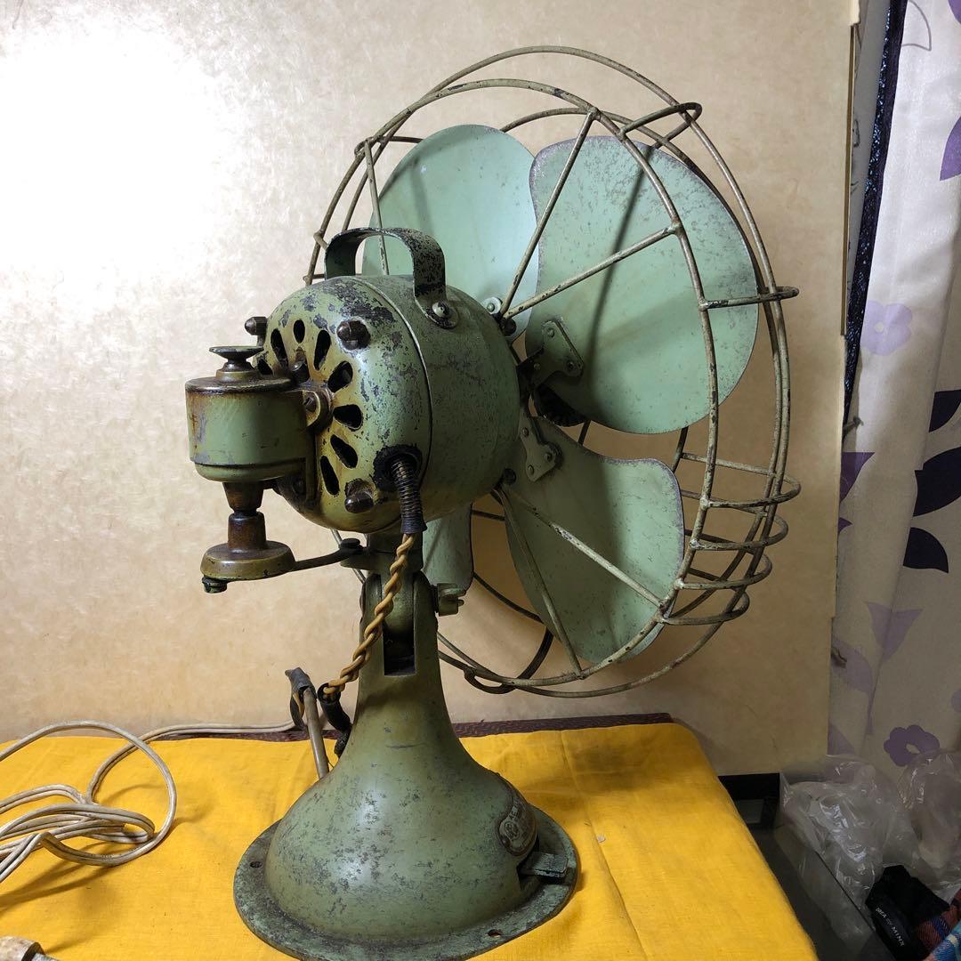 少　昭和レトロ 昭和初期 芝浦製作所 扇風機