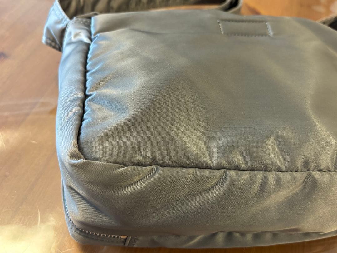 希少 PORTER タンカー ショルダーバッグシルバーグレー 2層式 廃盤品