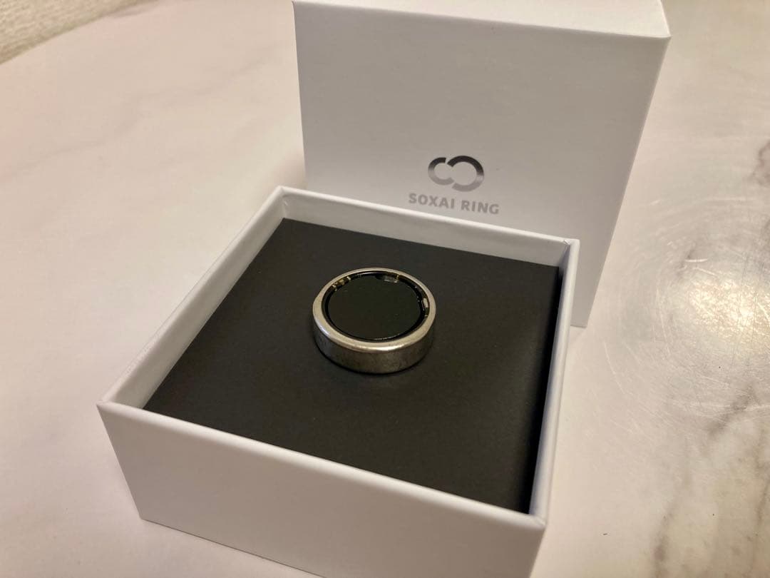 SOXAI RING 1 マットシルバー　サイズ24