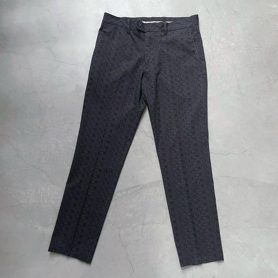 J.LINDEBERG ジェイリンドバーグ ロゴ総柄ロングパンツメンズ30/30