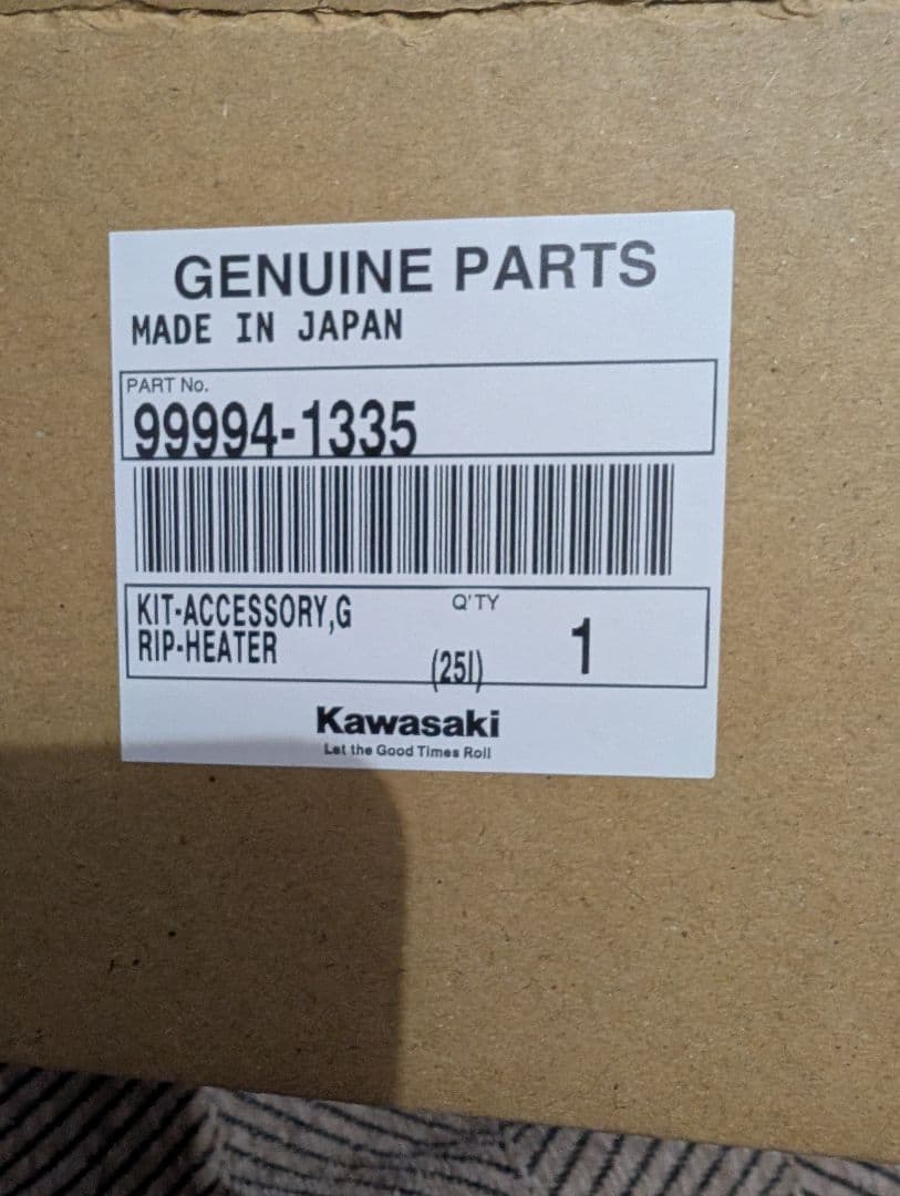 Kawasaki 純正 Z900RSグリップヒーター 99994-1335