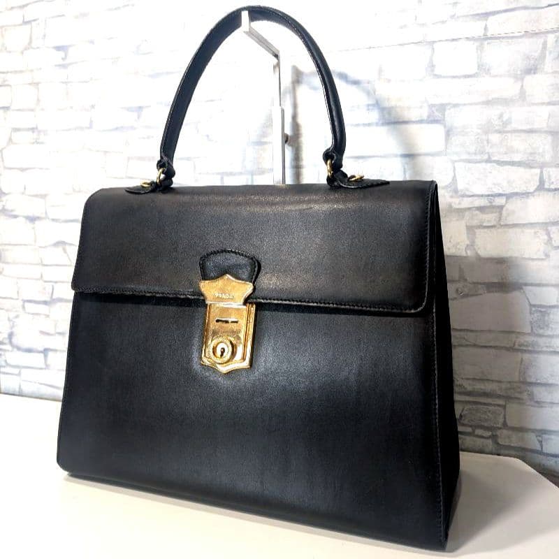 ✨美品✨希少✨　プラダ　PRADA　ハンドバッグ　フォーマル　ビジネスバッグ