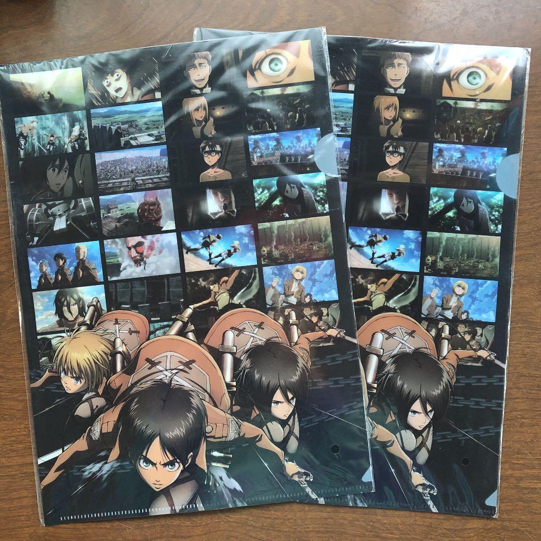 進撃の巨人　クリアファイル