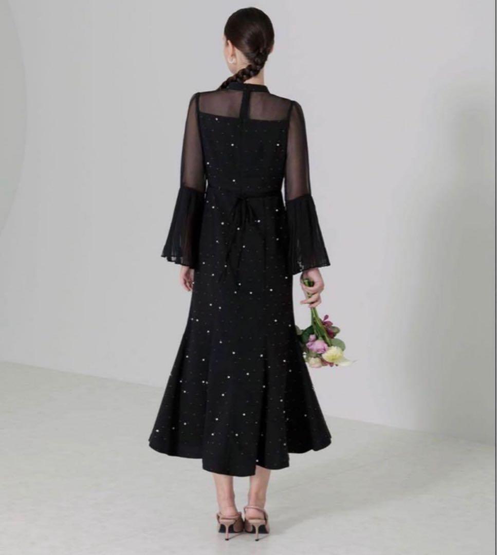 leja パールマーメイドドレス 黒