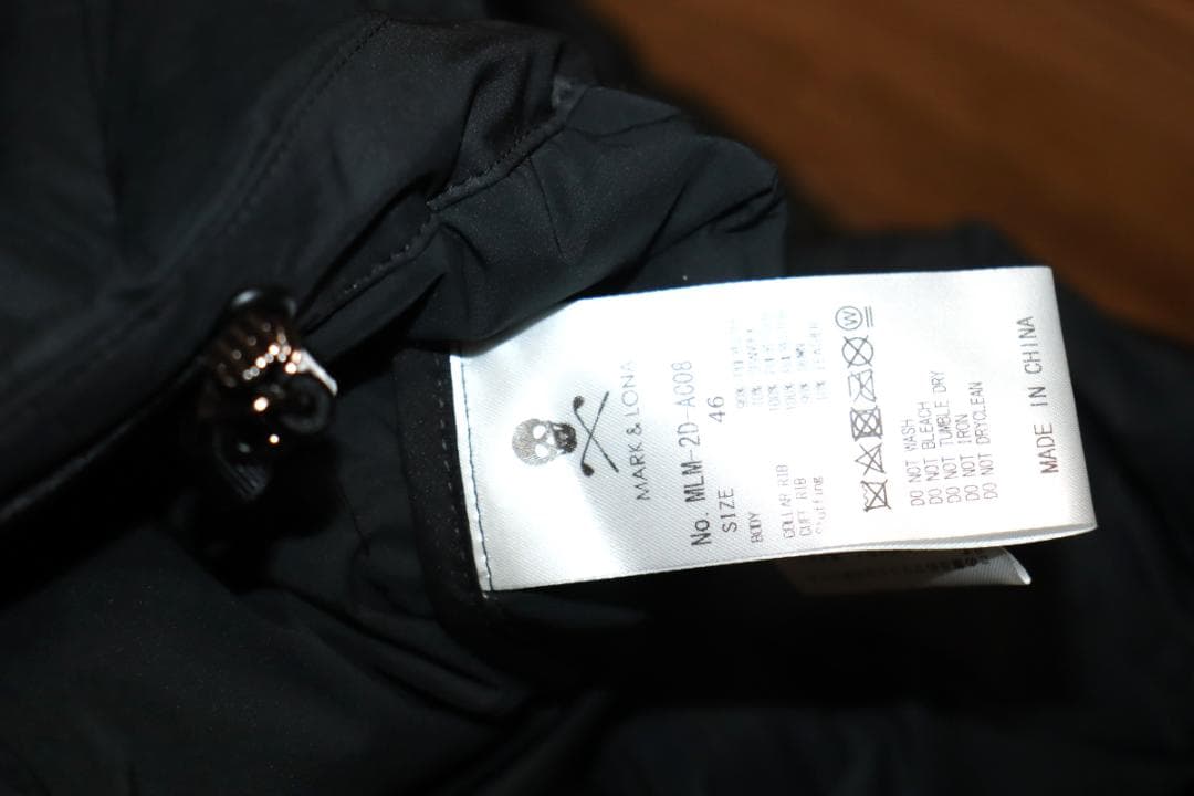 新品 MARK & LONA ダウン プルオーバージャケット (46/M) 併