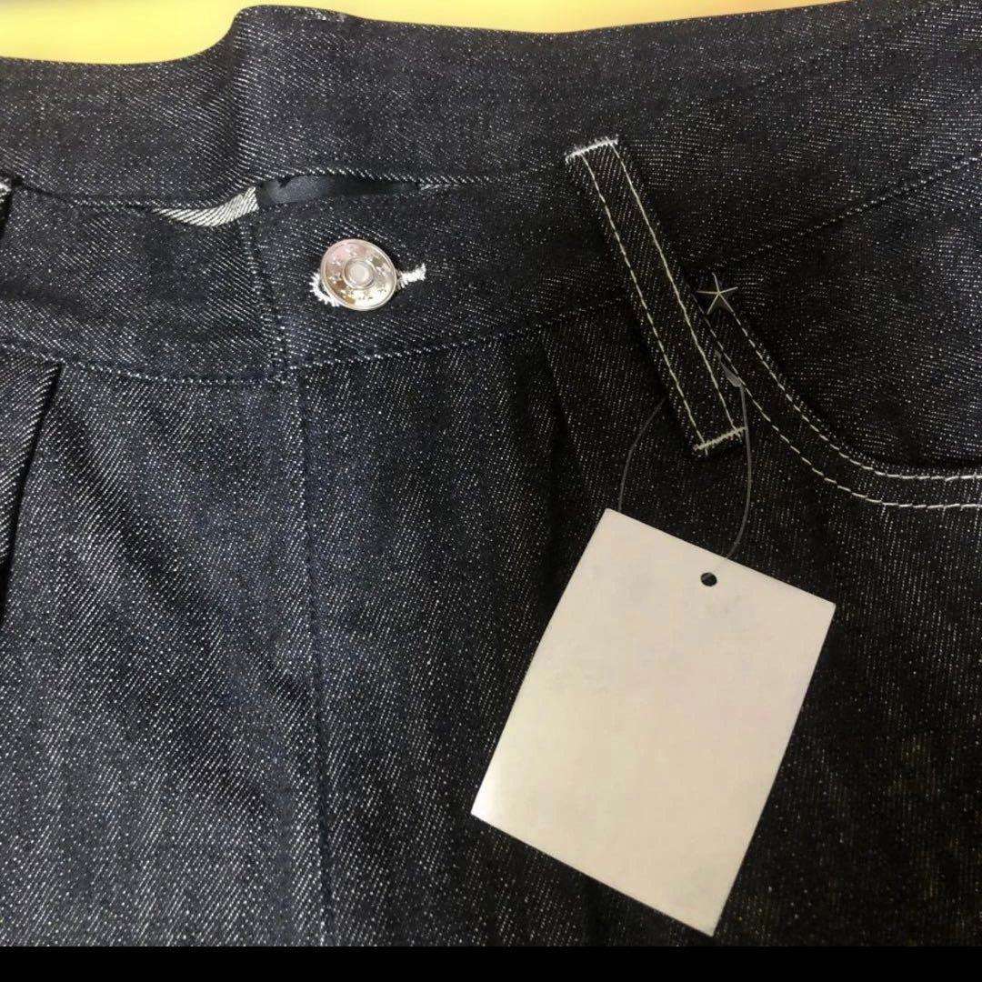 パンツ BELVET Classic Rigid Tuck pants M SIZE