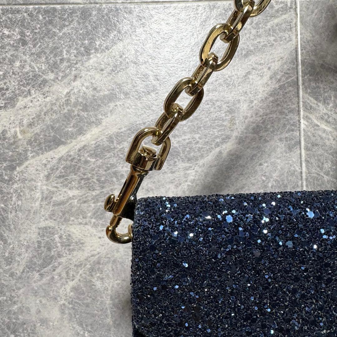 ⭐︎JIMMY CHOO⭐︎ 2way スパンコール クラッチバッグ　ワンショルダー