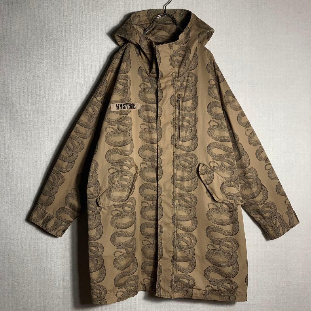 HYSTERIC GLAMOUR ミリタリージャケット SNAKE LOOP.