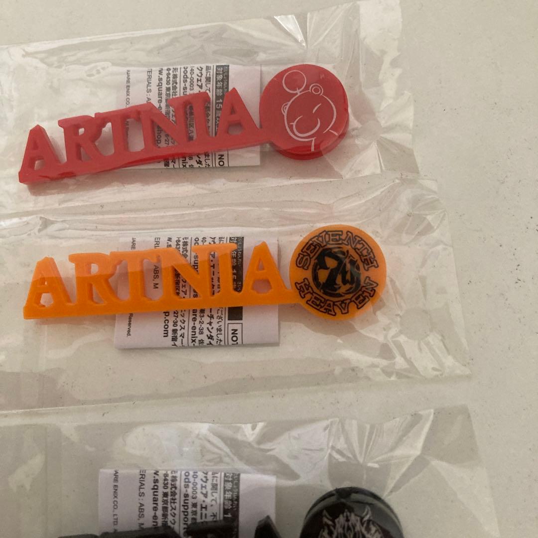 ファイナルファンタジー　アルトニア　クリップ　FF7 6種セット