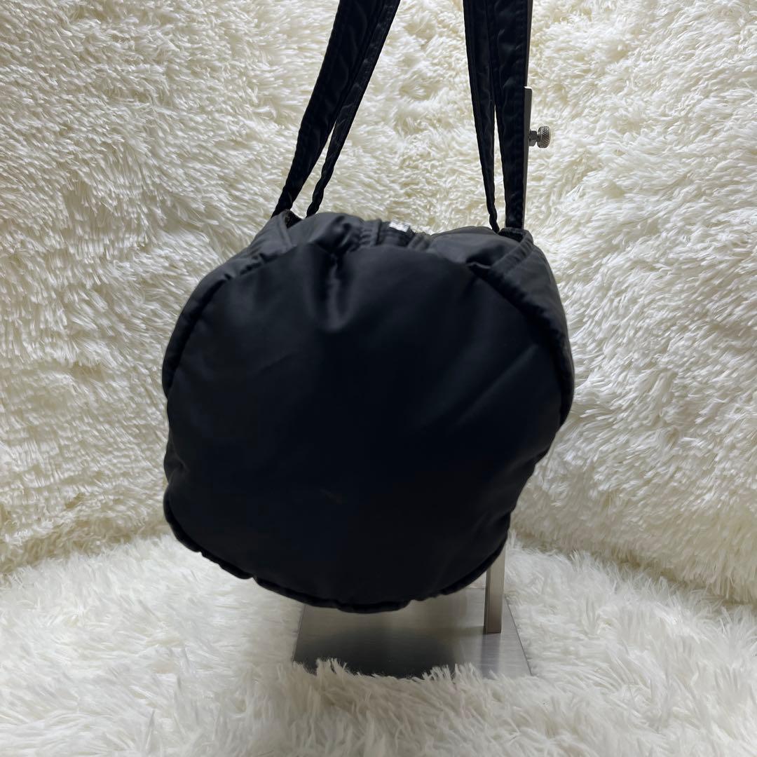 美品 PORTER タンカー ドラムバッグ ブラック ポーター