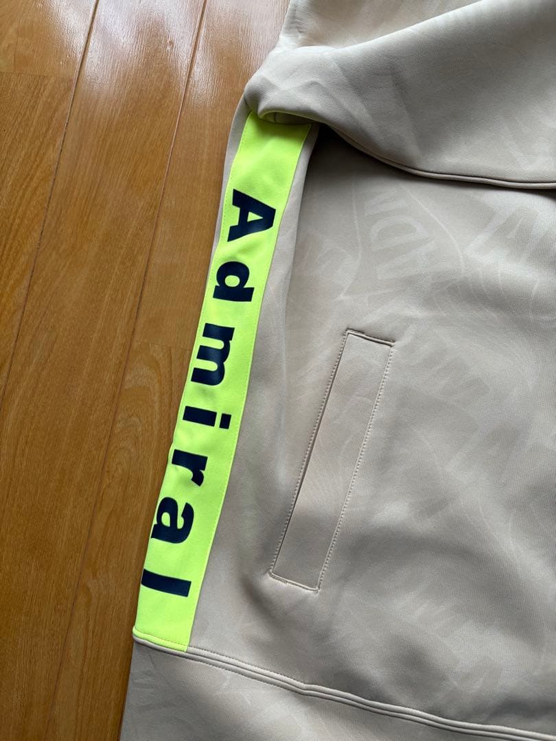 Admiral ベージュ フルジップフーディー　パーカー