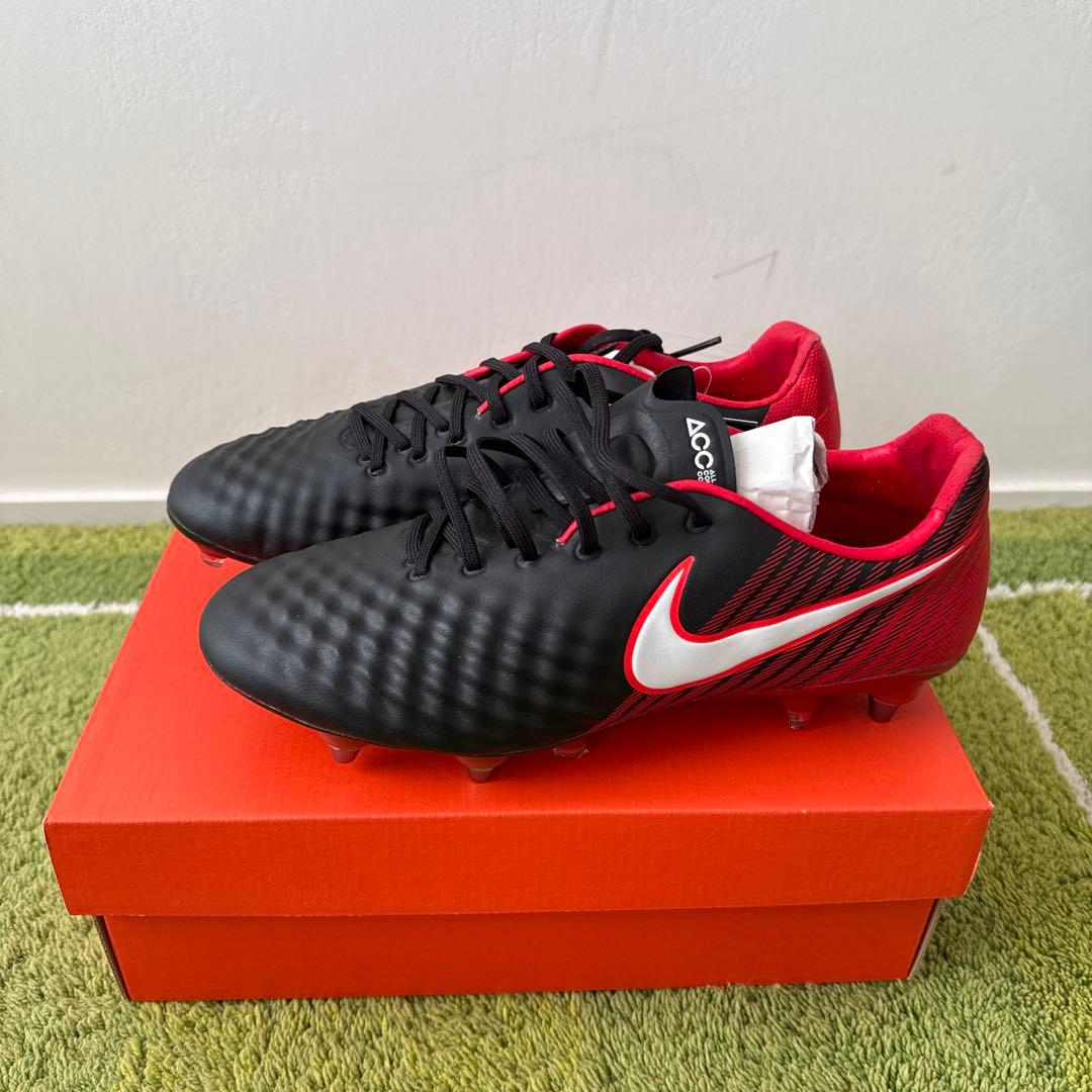 ナイキ マジスタ オーパス2 SG-PRO 25.5cm 新品 廃盤 赤黒