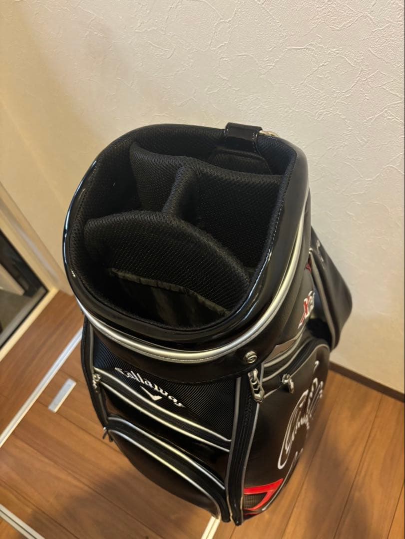 Callaway X Hot キャディバッグ ブラック/レッド