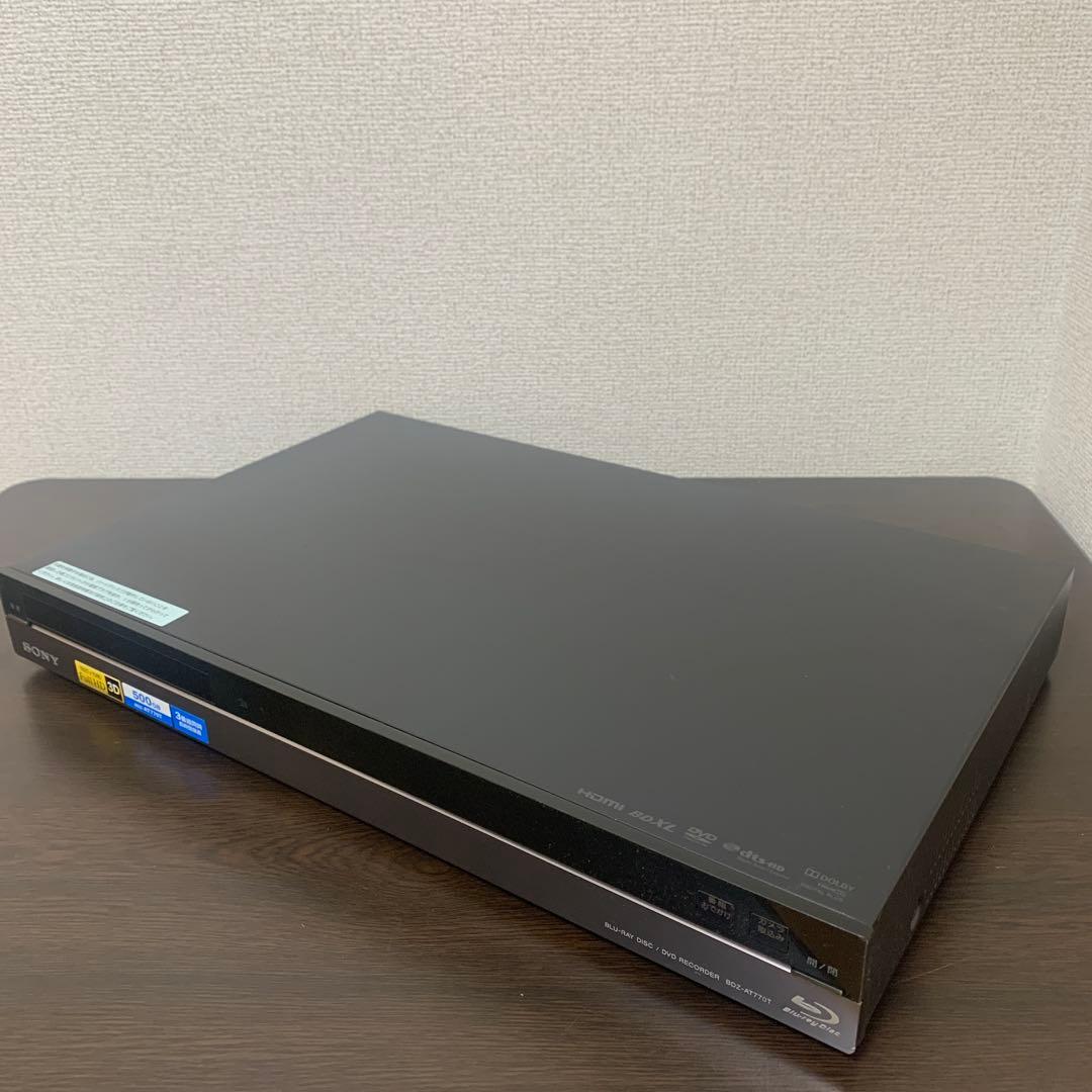 SONY BDZ-AT770T 500GB 2番組同時録画　動作確認済み