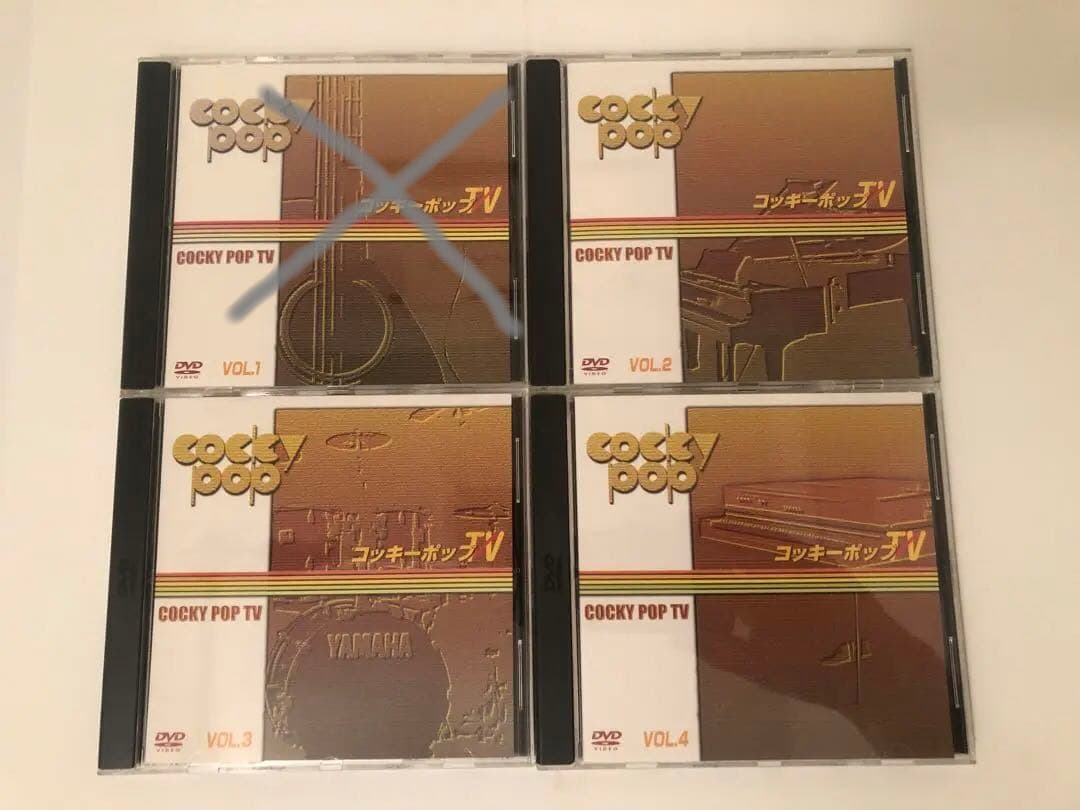貴重コッキーポップTVのDVD7枚セットバラ売り可